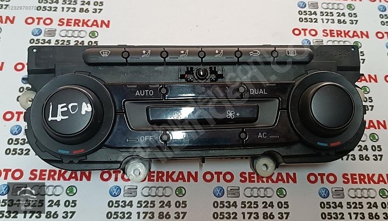 SEAT LEON KLİMA KONTROL PANELİ ÇIKMA ORJİNAL