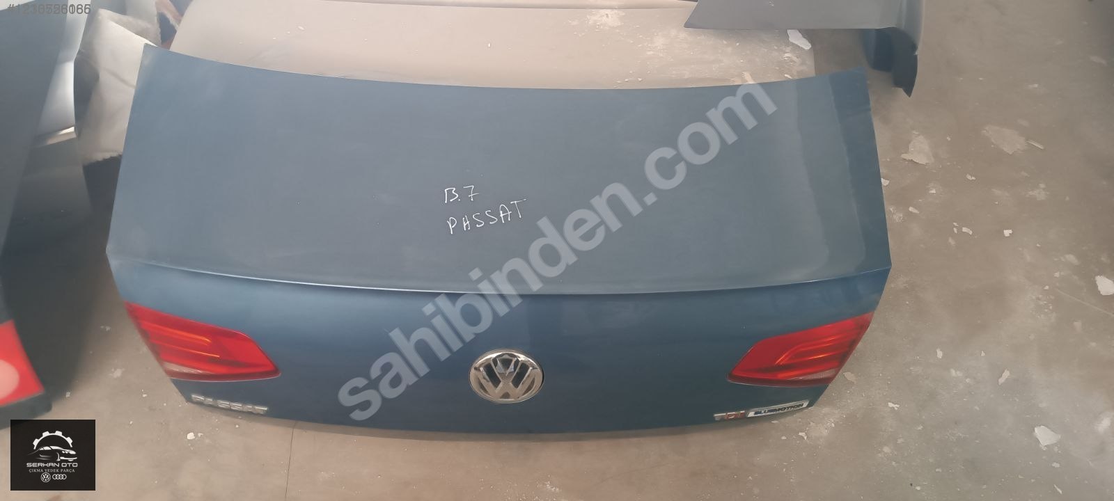 VOLKSWAGEN PASSAT B7 BAGAJ KAPAĞI ÇIKMA ORJİNAL 