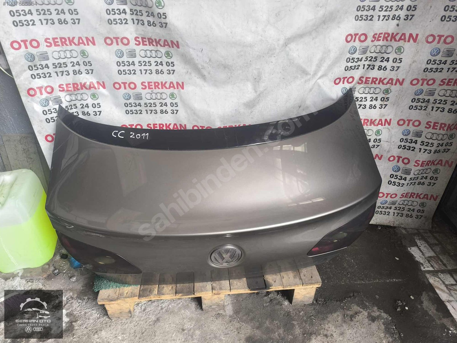 VOLKSWAGEN PASSAT CC 2011 MODEL BAGAJ KAPAĞI ÇIKMA ORJİNAL 